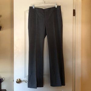 Great grey pinstripe suit pants